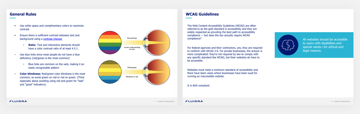 WCAG 2.1 and Rules